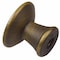 Gliderite Hardware 1 in. Antique Brass Reeded Cabinet Knob, 10PK 80110-AB-10 - alternate 3